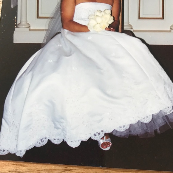 Strapless A-line Wedding Dress - Picture 5 of 5